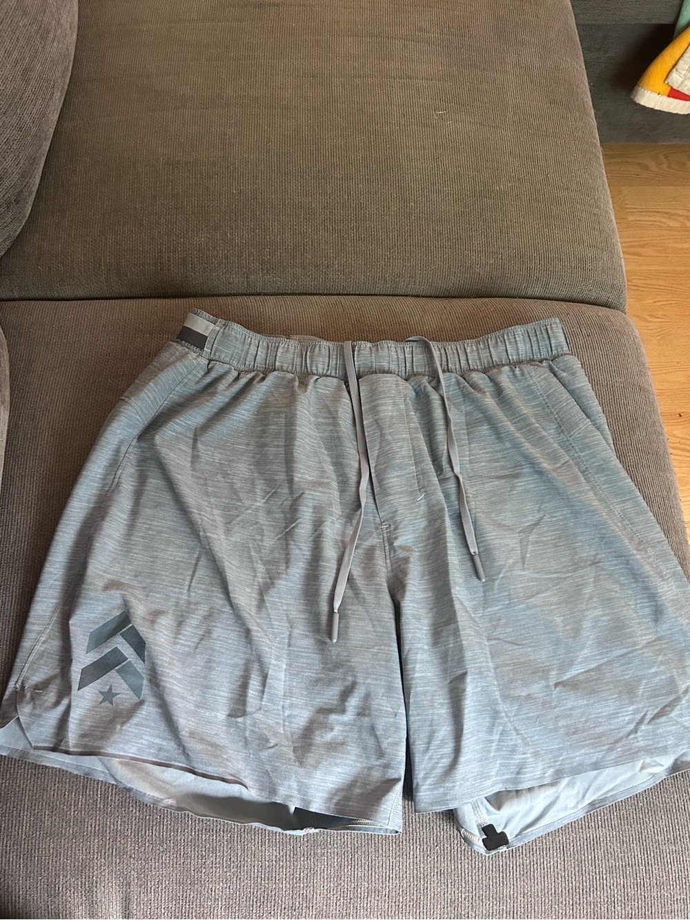 Lululemon men’s Lined Surge Shorts - Slate Blue - Large